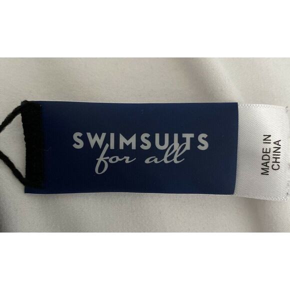 Swimsuits For All One-piece Swimsuit Women Size 18 Floral Stripe - Picture 8 of 10